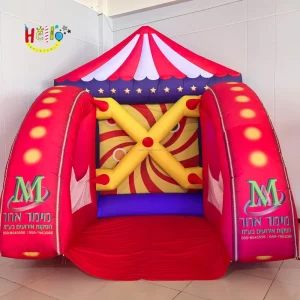 Sport Game Inflatable Carnival Game Popular Inflatable Interactive Sports With Led Light