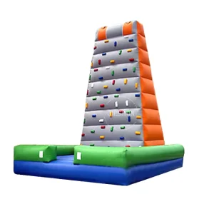 Sport Games Crazy Tall Inflatable Climbing Wall Game Inflatable Rock Climbing