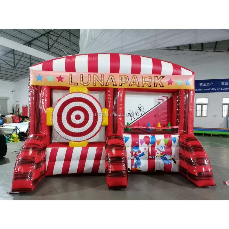 スポーツゲームインフレータブルダーツおよびアーチェリーゲーム（子供と大人向けのインフレータブル2in1カーニバルゲーム）
