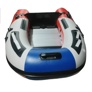 Sport Yacht Rigid Inflatable Fishing Boat 180CM Outboard Engine PVC Aluminum Floor CE Certified
