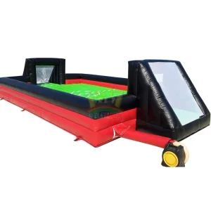 Campo da gioco gonfiabile per calcio, playground saponato