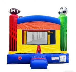 Sports Theme Jumping Castle Inflatable Bouncer Outdoor Playground Bouncy Castle Inflatable Trampoline for Party for Kids