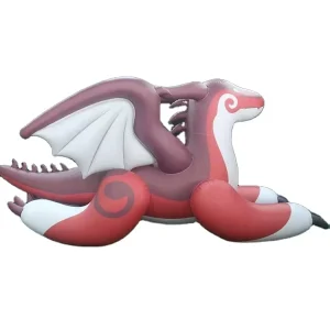 Dragão Inflável Squeaky, Brinquedo Inflável de Piscina, Animal, Dragão Inflável Sexy