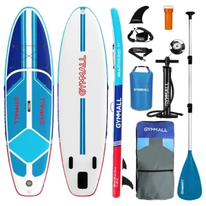 Stable Wide Design Inflatable Stand up Paddle Boards Easy to Carry and Waterproof for Leisure Time in Ocean Waters