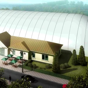 Stadium Air Membrane Customized Inflatable Dome Tent for Outdoor Use