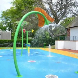 Stainless Steel Eco Friendly Splash Pad with 2 Days Fast Design and 12 Month Warranty for Commercial Water Park Play Elements