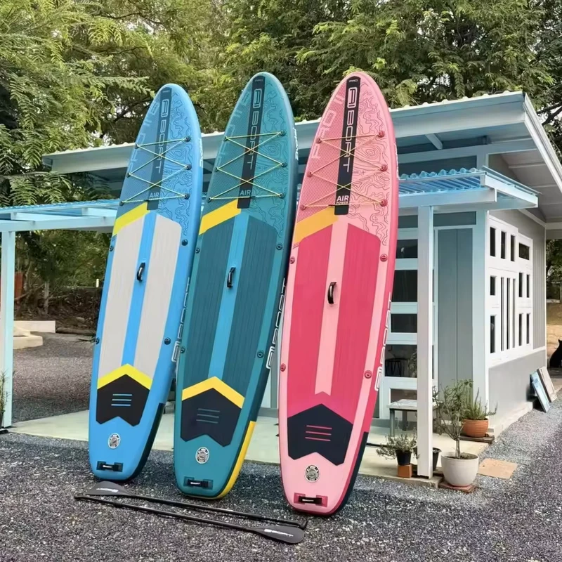 スタンドアップパドルボード 11'6"x35"x6'' サップゴンフィアビレ ホットウェルディングシームインフレータブルサップパドルボードシート付き
