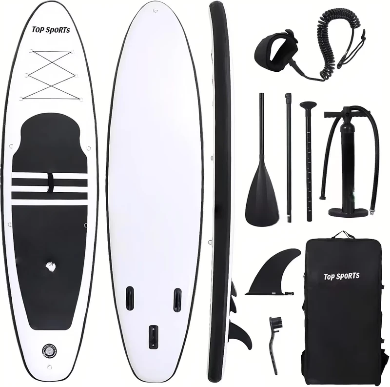Planche de paddle debout pour la pêche avec moteur électrique à double couche