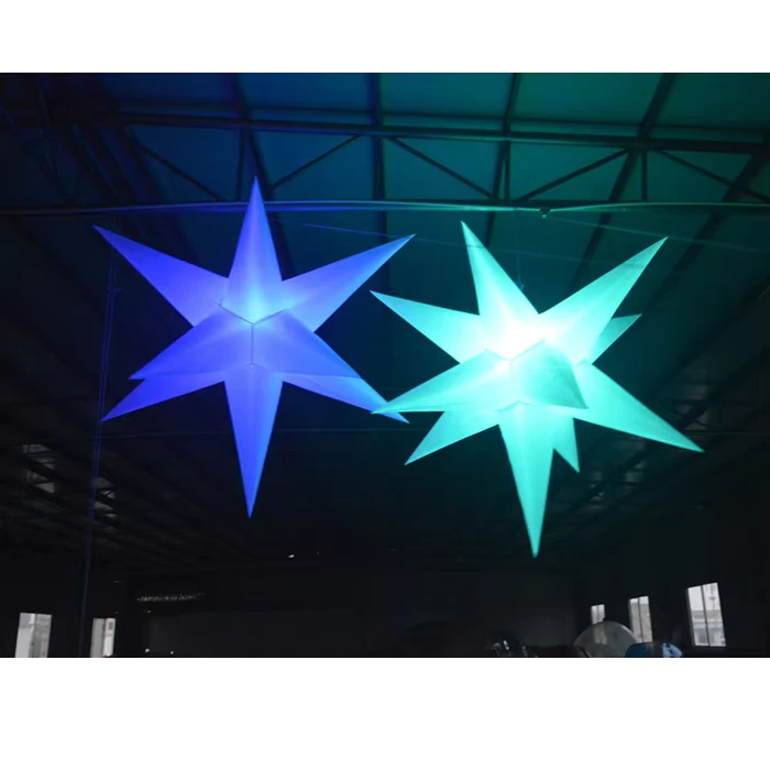 星形インフレータブルLED照明装飾
