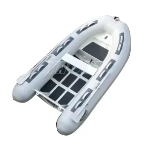 Steering Wheel 10ft RIB 300 Fiberglass Hull Deep V Shape CE PVC Hypalon Inflatable Boat for Fishing