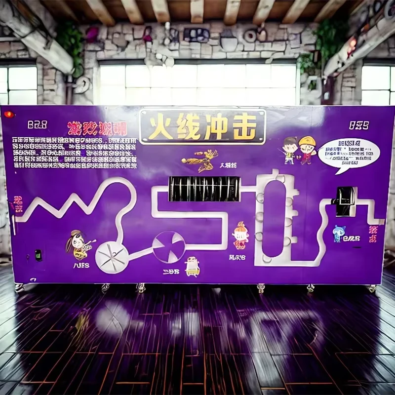 Store Version of Fireline Impact Game Large scale CrossFire Rotating Mechanism Game Event Games Carnival Games Event Props
