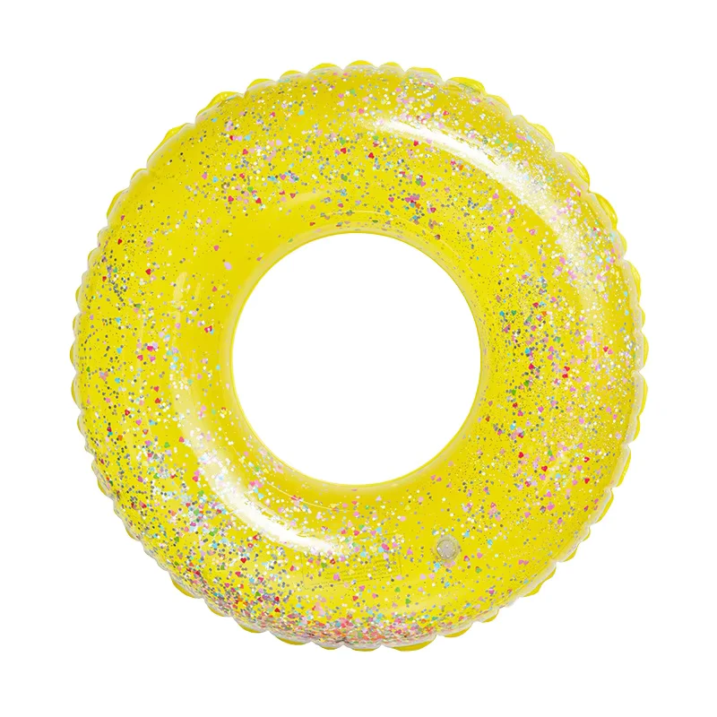 Anneau de natation gonflable portable en PVC pliable pour enfants, utilisation à la plage et à la piscine