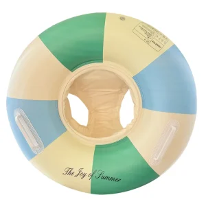 Stripes Designs Classic Inflatable Seat Float with Handles