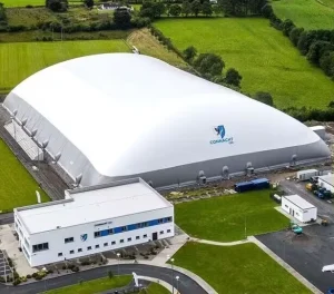Estructura de domos de aire, tienda de 0.55 mm de material de PVC, impermeable, duradera, resistente a la intemperie, bomba de aire eléctrica