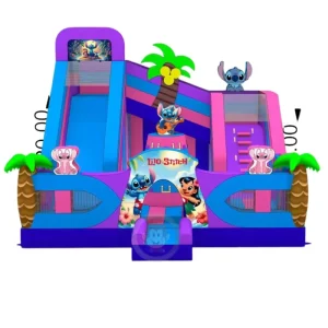 Structure Gonflable Stitch Combo Chateau Gonflable Jumping Castle Inflatable Bounce House
