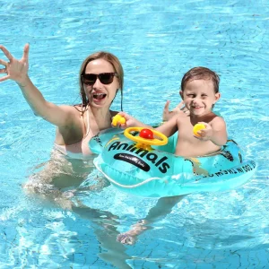 Summer 0.35MM Environmental Protection PVC Kids Swimming Pool Float Water Fun Pool Toys Baby Inflatable Float Swim Ring