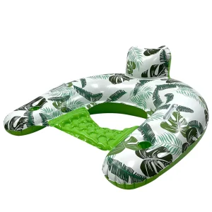 गर्मी की कैम्पिंग जल लाउंजर PVC inflatable तैरता कुर्सी वयस्क स्विमिंग पूल पार्टी पूल फ्लोट लाउंज कुर्सी