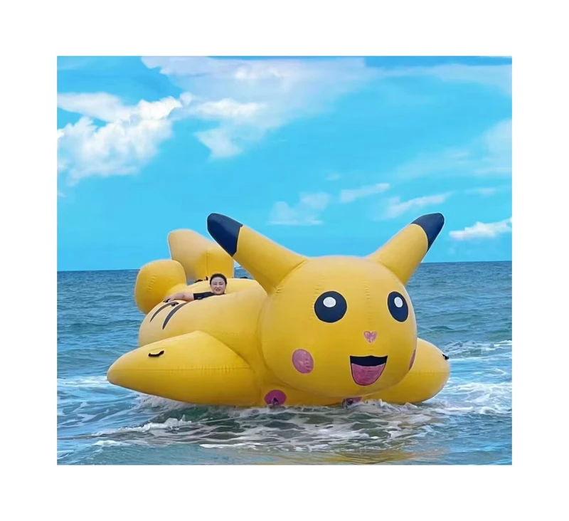 Mainan Air Inflatable Putar Lucu untuk Hiburan Air