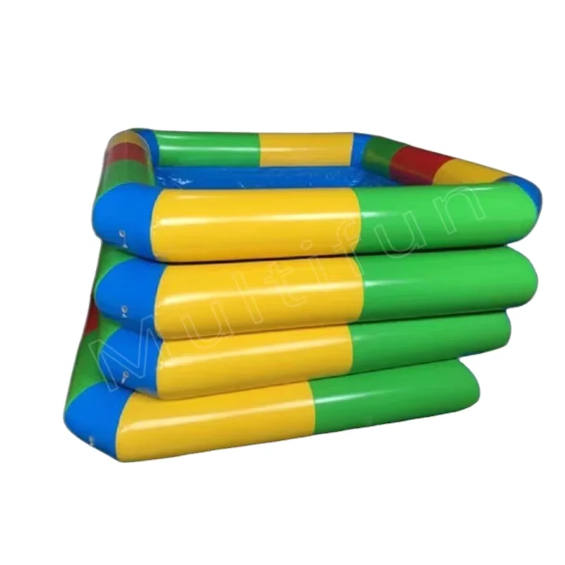 Summer Inflatable PVC Water Slides for Home Pools Children’s Pool with Blower Includes Repair Kits