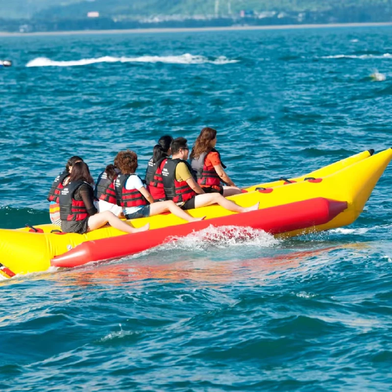 เรือยาง PVC ขนาดใหญ่สำหรับล่องแก่งและเล่นน้ำ ขายโดยตรงจากผู้ผลิต