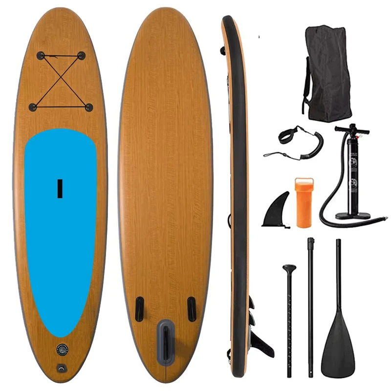Tabla de paddle inflable Stand up Paddle Board para deportes acuáticos al aire libre de verano con accesorios