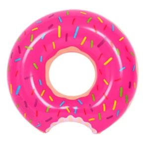 Summer Party Outdoor Water Recreation Donut Inflatable PVC Pool Float Swim Ring