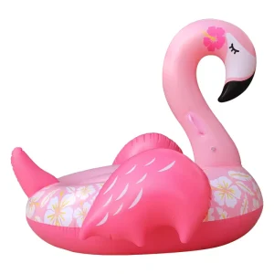 Summer Party Outdoor Water Recreation Swimming Pool Floats Access Flamingo Inflatable Floating Mattress Lounger
