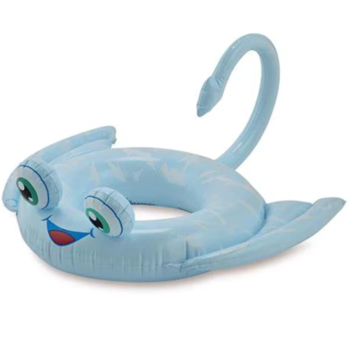 Diversão na Piscina de Verão, Anel de Natação em Forma de Animal, Inflável de PVC, Raia de Natação para Crianças