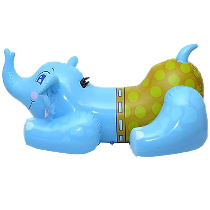 Summer Party Pool Fun Toys Kids Inflatable Elephant Ride On Pool Float Rocker
