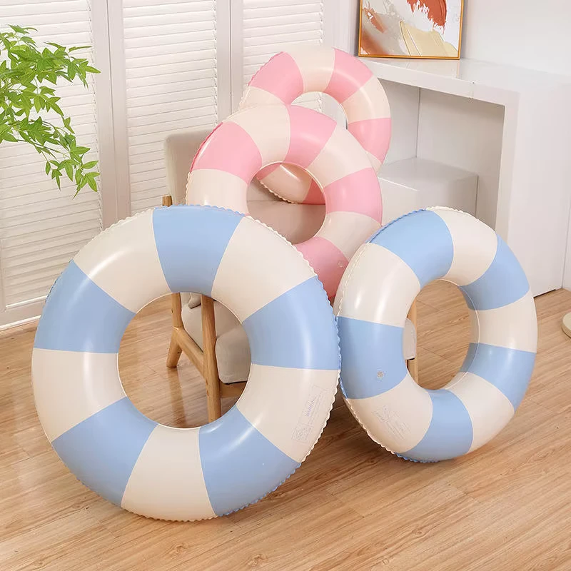 Rings de Natation Gonflables Portables d'Été Personnalisés Jouets de Piscine Gonflables pour Adultes et Enfants