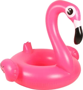 Mainan Kolam Renang Inflatable Flamingo Premium Musim Panas, Pelampung Kolam untuk Dewasa