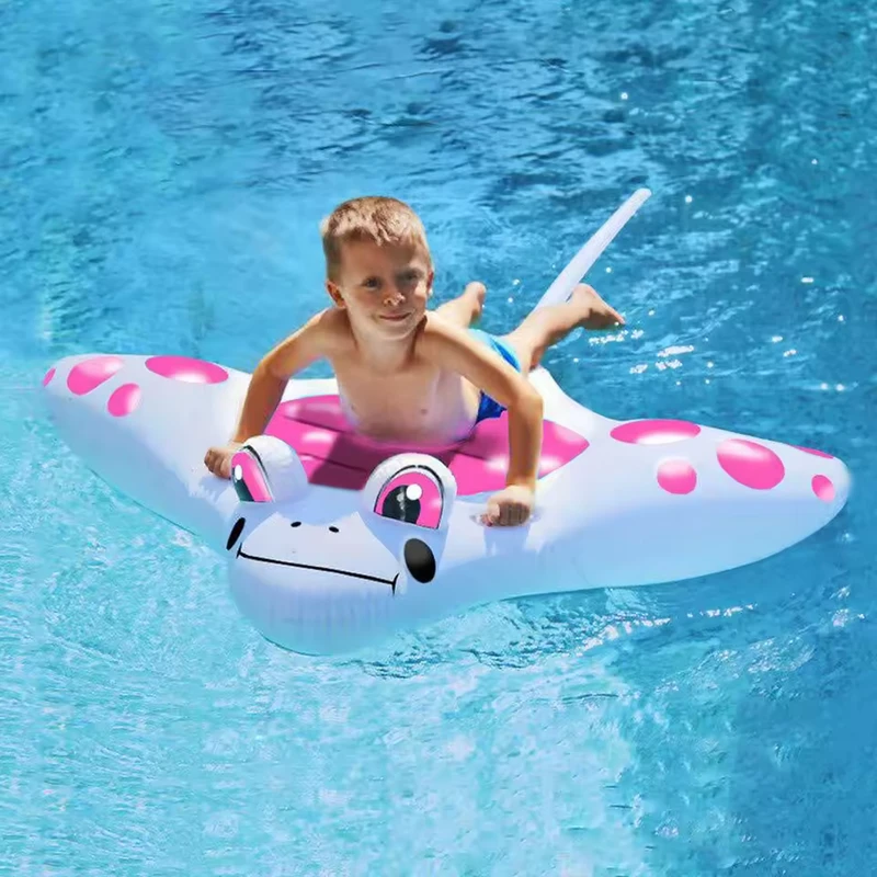 Colchoneta Flotante Inflable de PVC para Piscina de Verano, Cama Infantil, Juguete de Salpicaduras, Flotadores para Piscina