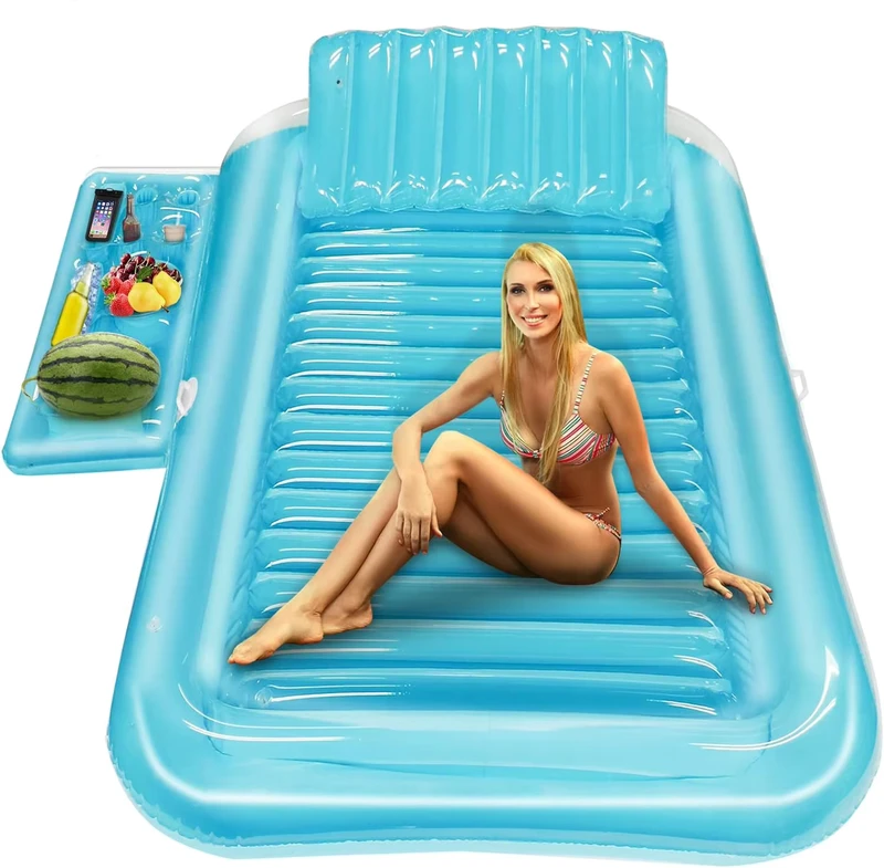 Brinquedos Infláveis de Flutuação para Piscina Inflável de Verão Cama Flutuante para Entretenimento Aquático