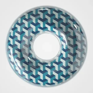 Sunshine Inflatable Eco friendly PVC Transparent Quick Inflation Swimming Ring & Tube with Custom Logo for Kids and Adults