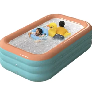Piscine gonflable en PVC super grande, durable et écologique pour familles et adultes, piscine extérieure épaissie pour enfants