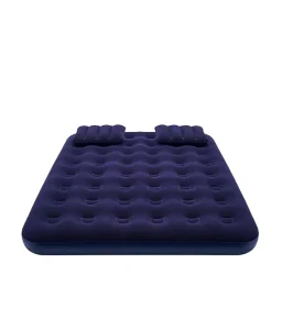 Super thick Portable Camping Air Mattress Inflatable Bed with Cooling Pillow for Two People Home Furniture Bedroom Living Room