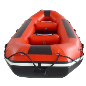 Perahu Rafting Putih Inflatable PVC Kualitas Superior Kustom