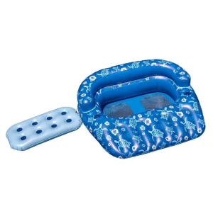 Swimming Air Mattress Inflatable PVC Chair Portable Hammock Sea Bed Water Float