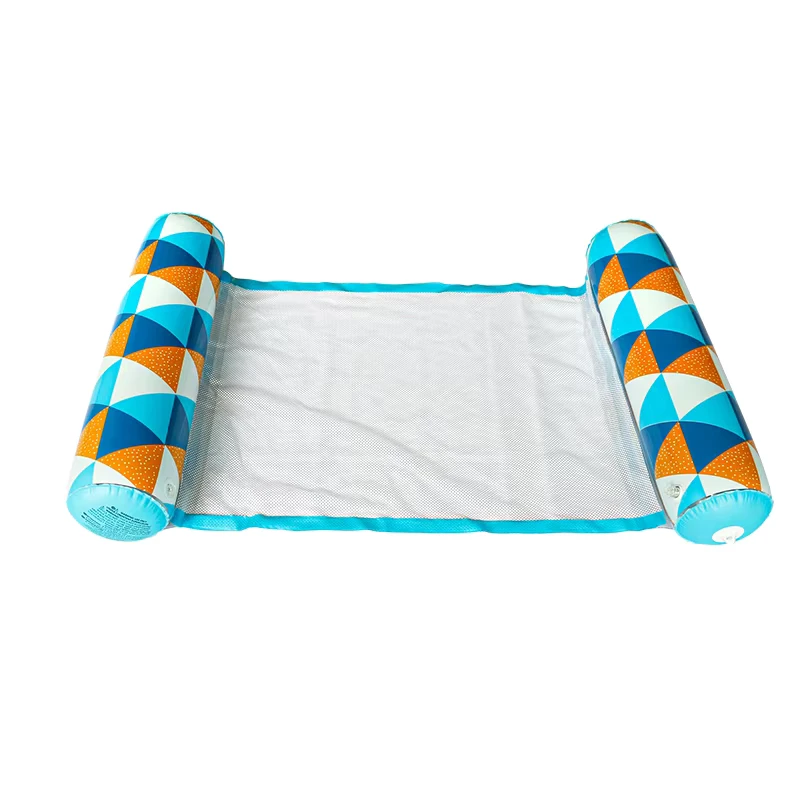 Cama Flutuante Inflável em PVC, Rede de Hamaca para Adultos, Sofá de Água