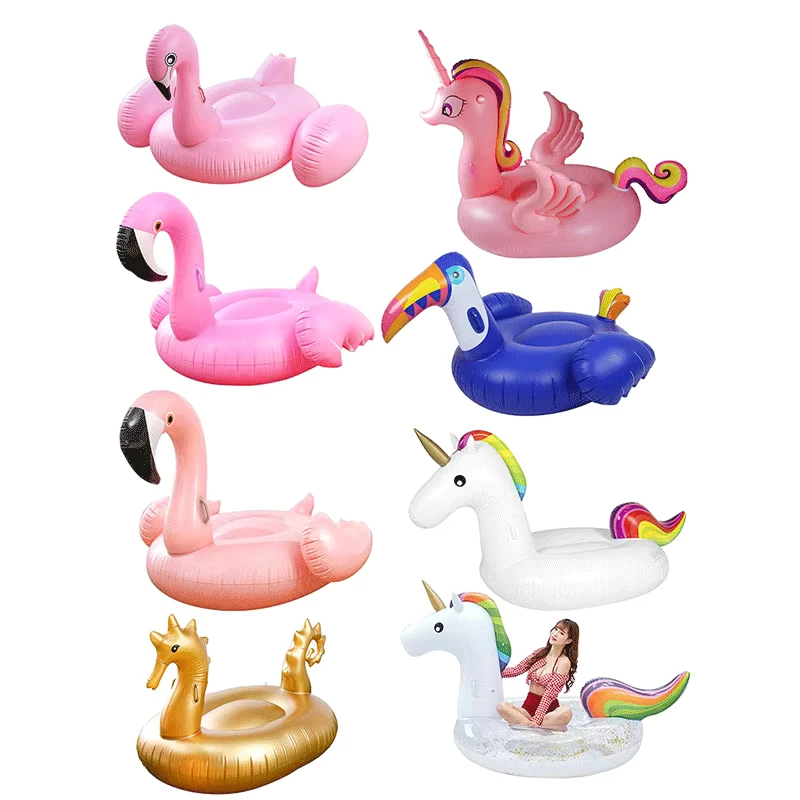 Brinquedos de Festa de Piscina, Unicórnio Inflável, Flutuador de Piscina, Flutuante Inflável