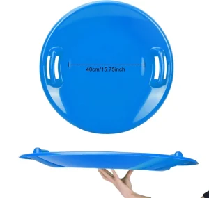 TC-FP Cold-Resistant Eco-Friendly Inflatable Plastic Snow Sled and Ski Accessories for Children