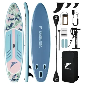 TIDETREK 11’6″ 35″ Customization Durable PVC Stand up Paddle Board With Accessories StandUp Paddleboard Supboard Tabla De Padel