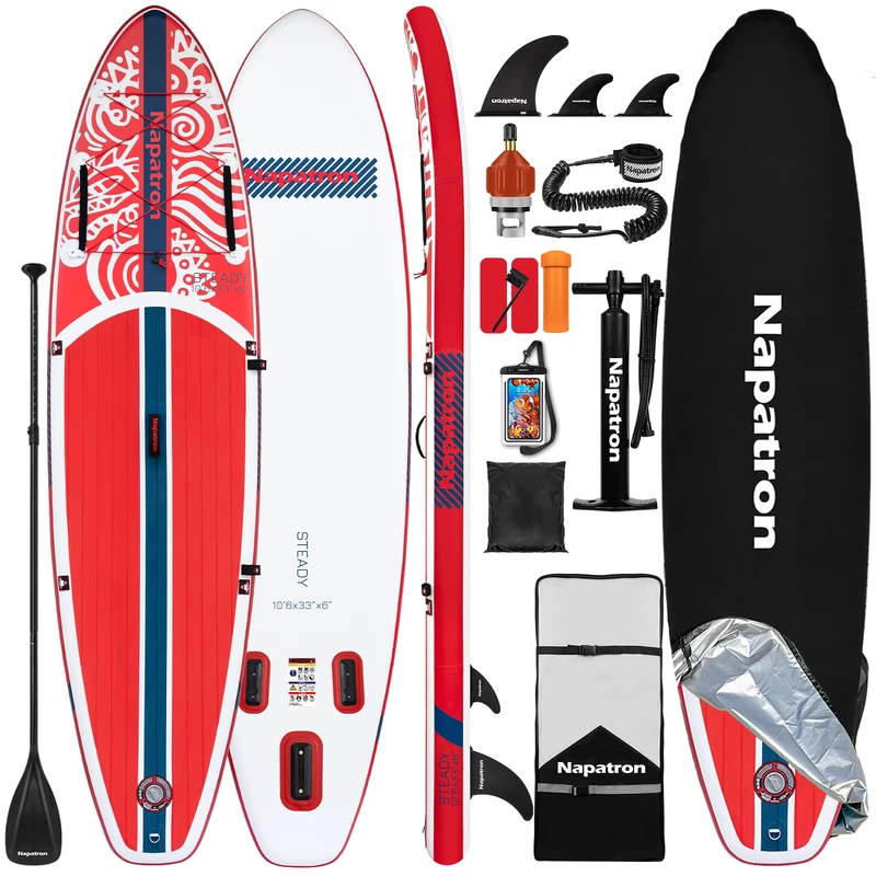 TOLEE Tavole Sup Gonfiabili Tavole da Paddle Stand Up per Gioco d'Acqua Surfing Accessori Standard