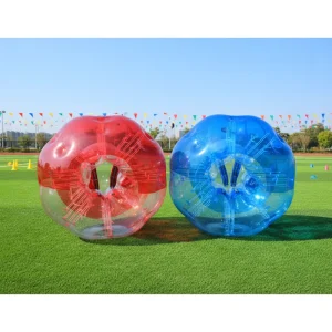 ลูกบอลบัมเปอร์ฟุตบอลสำหรับเด็กและผู้ใหญ่ TPU PVC เกมกีฬา ลูกบอลบัมเปอร์บอลลูน