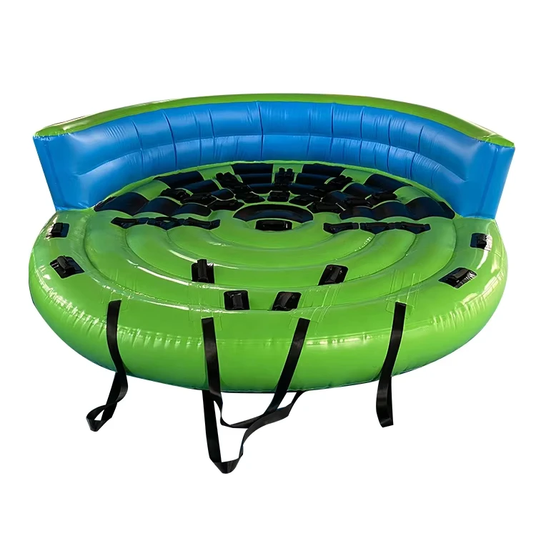ผ้าใบ PVC เป่าลม UFO ท่อโดนัทสำหรับเล่นน้ำ