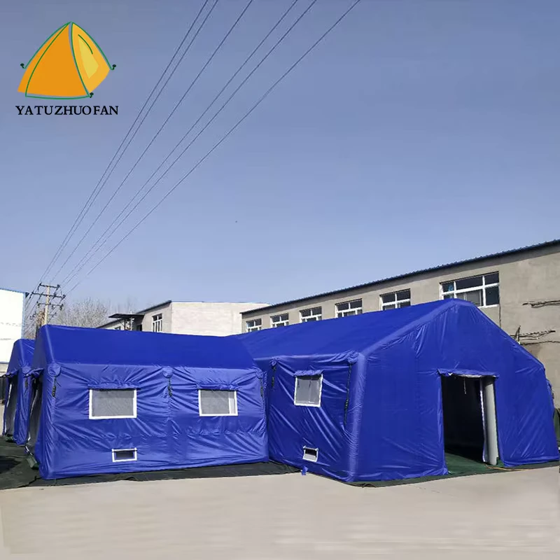 Tijdelijk Isolatieziekenhuis Ramp Buiten Tent Grote Multifunctionele Buiten Waterdichte Opblaasbare Tent