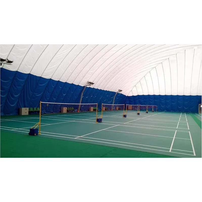 Tente gonflable de court de tennis, structure de support d'air, dôme aérien, parc sportif, isolation thermique