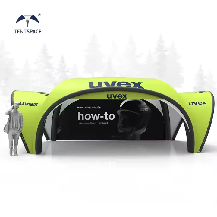 Tentspace Draagbare 6mx6m Promotionele Opgeblazen Tent Waterdicht Eenvoudig Op te Zetten Luifel Opgeblazen Koepeltent voor Evenement