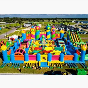The Big Funbox Inflatable Park Bounce Inflatable Park The World’s Biggest Bounce House Adult and Kids
