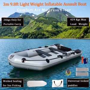Thermal Weld Sealing Process Solar Marine 0.7 mm PVC 3 M Inflatable Fishing Zodiac Pontoon Assault Boat River Raft Speed Dinghy